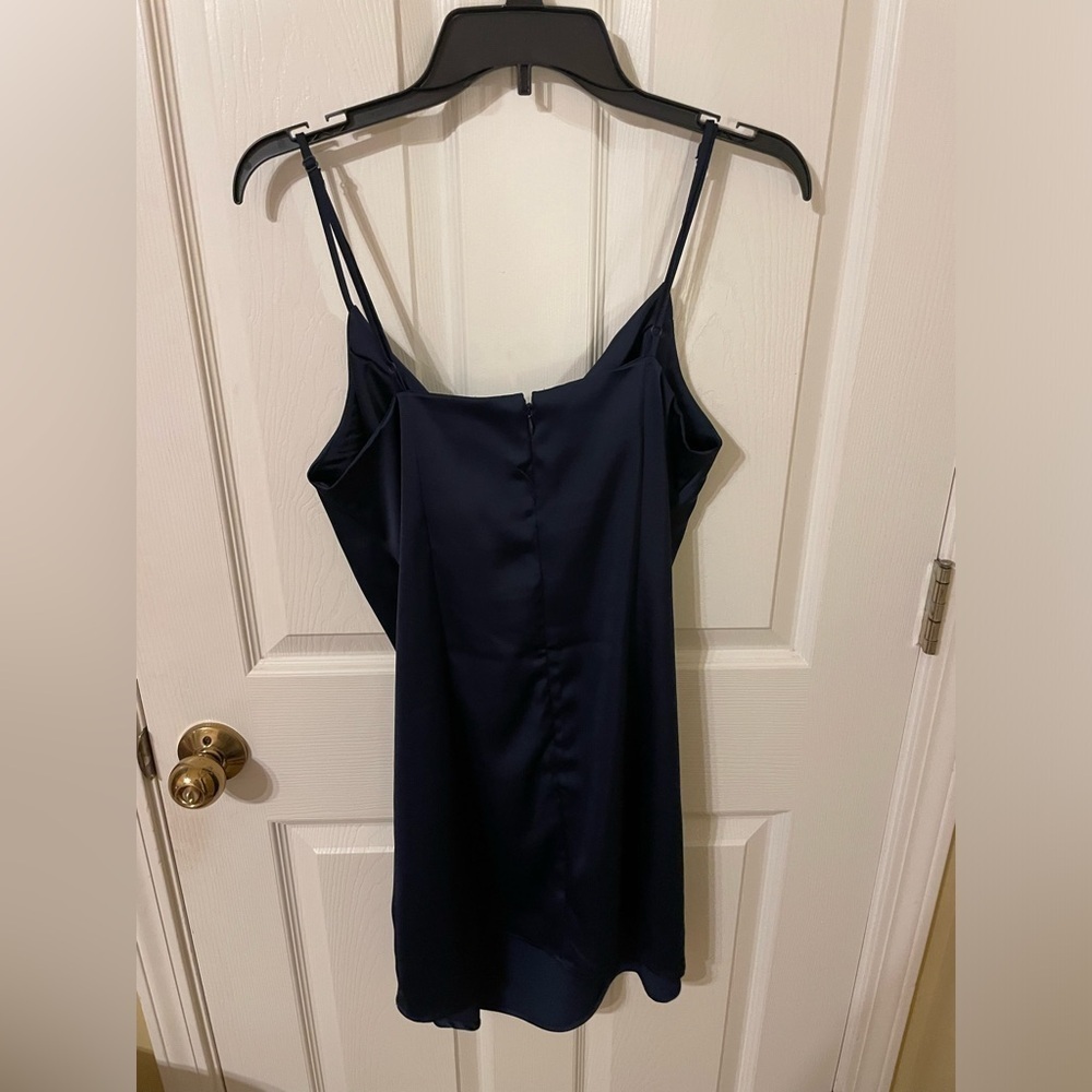UO satin cowl neck dress size L - Picture 4 of 4